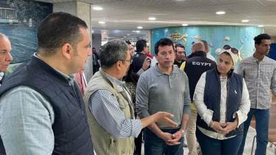 «صبحي» يشهد منافسات أولمبياد المحافظات الحدودية بنادي التجديف بأسوان