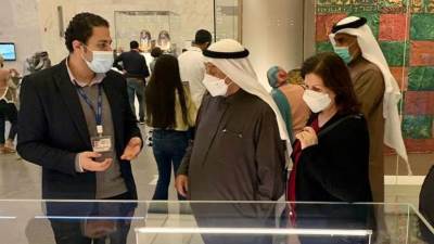 المتحف القومي للحضارة بالفسطاط يستقبل وفد من السعودية