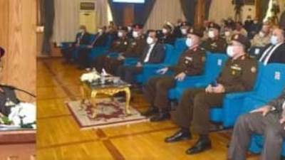أكاديمية ناصر العسكرية تستضيف وزير التعليم العالي لصقل مهارات الدارسين