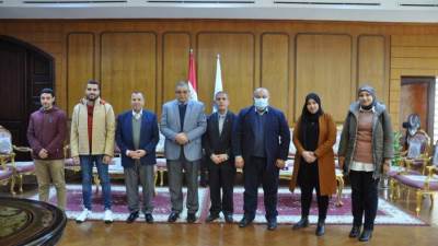 انطلاق برنامج اكتشاف المُبتكرين ورواد الأعمال بجامعة كفرالشيخ