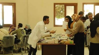 وزارة الشباب تصل بالقوافل الطبية لمحافظتى المنيا والسويس