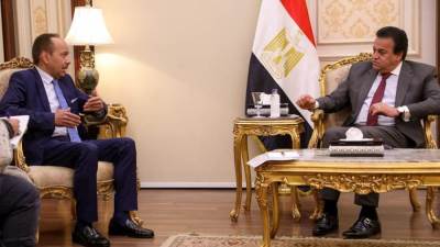 وزير التعليم يستقبل مدير مكتب اليونسكو الجديد بالقاهرة لبحث دعم العلوم التطبيقية