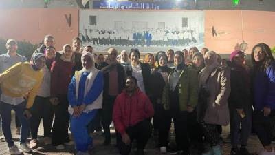 انطلاق الفوج الأول من معسكر يلا كامب بمدينة سيوة