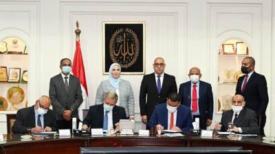 الإسكان والتضامن يوقعان بروتكول تعاون مع الأورمان لتوصيل المياه للمناطق المحرومة (فيديو) 