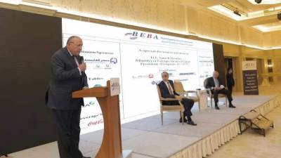 شكري يُشارك في الحدث الذي تنظمه الجمعية المصرية البريطانية لتغير المُناخ