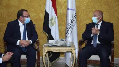 وزير النقل يجتمع مع تحالف فينسي الفرنسية لمتابعة تنفيذ الخط الثالث للمترو