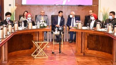 وزير الشباب يشهد الجلسة الختامية من محاكاة مجلس الوزراء لبرلمان طلائع مصر