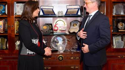 وزيرة الهجرة تلتقي بالسفير البولندي لمتابعة موقف أبنائنا بأوكرانيا