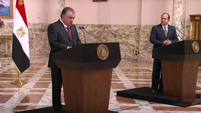 عاجل.. ننشر تفاصيل لقاء الرئيس السيسي مع نظيره الطاجيكي في الاتحادية