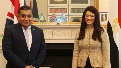  وزيرة التعاون الدولي تبحث تعزيز سبل التعاون الثنائي مع المملكة المتحدة في مختلف مجالات التنمية