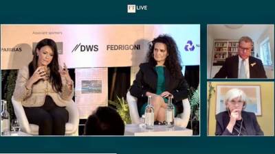 وزيرة التعاون الدولي تشارك بمؤتمر “فاينانشيال تايمز” حول تمويل التغيرات المناخية