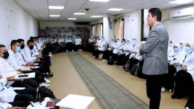  صندوق مكافحة الإدمان يعقد ورش تدريبية لطلاب المعاهد وكليات التمريض