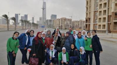 لتفقد أهم معالمها.. زيارة وفد طلابي إلى العاصمة الإدارية الجديدة