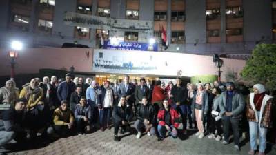 وزيرا الرياضة والتعليم العالى يودعان المشاركين بمعكسرات "يلا كامب"