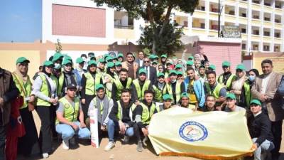 الشباب والرياضة " تواصل نشر ثقافة العمل التطوعي لطلاب الجامعات