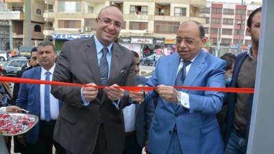 «شعراوي» ومحافظ بني سويف يفتتحان تطوير الكورنيش السفلي والممشى السياحي عَلِي النيل