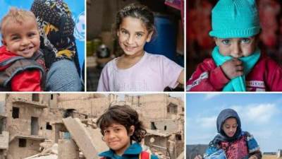 دنيا سمير غانم تدعو لإنقاذ أطفال سوريا المتضررين