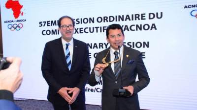 وزير الرياضة يشهد اجتماعات اتحاد اللجان الأولمبية الوطنية الإفريقية