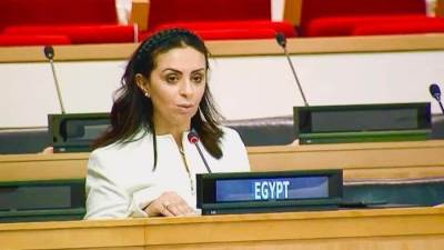 "مايا مرسي" تؤكد التزام الحكومة المصرية بمواصلة جهودها الحثيثة لمواجهة تغير المناخ