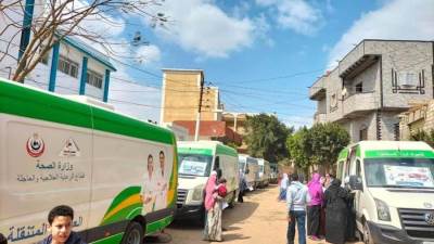 الصحة: تقديم الرعاية الصحية بالمجان لـ102 الف مواطن من خلال القوافل الطبية