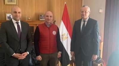 الهلال الأحمر المصري يُفعل الخدمات في معبر مديكا على الحدود الأوكرانية- البولندية