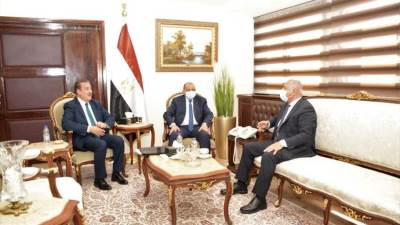 وزيرا التنمية المحلية والنقل يتابعان إزالة التعديات على أملاك السكة الحديد 