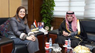 وزيرة التخطيط تلتقي بوزير التجارة السعودي لبحث سبل تعزيز التعاون المستقبلي 