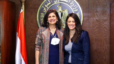  رانيا المشاط لـ وفد "إيفاد": قضايا المناخ تستحوذ على جزء كبير من اهتمام العالم