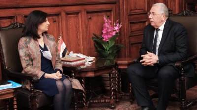 وزير الزراعة يبحث مع وفد الإيفاد استعدادات مصر لاستضافة مؤتمر قمة المناخ 