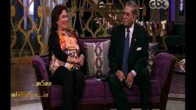 إصابة والد الفنانة سلوى عثمان بجلطه في المخ 