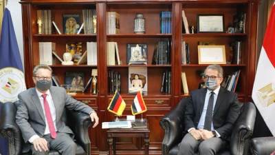 وزير السياحة يستقبل سفير ألمانيا بالقاهرة لبحث سبل التعاون المشترك بين البلدين