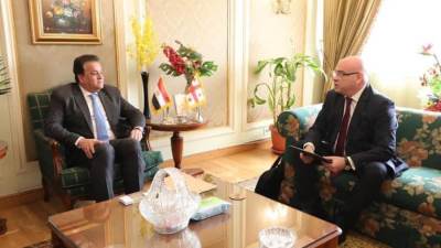 عبدالغفار يستقبل سفير جورجيا بالقاهرة لبحث سُبل التعاون العلمي بين البلدين
