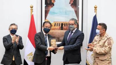 وزير السياحة يترأس الاجتماع ال16 للجنة المصرية اليابانية للمتحف الكبير