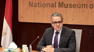 وزير السياحة يترأس اجتماع مجلس إدارة هيئة المتحف القومي للحضارة