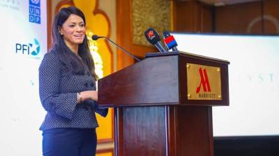 «المشاط» تشهد إطلاق صندوق الاستثمار بالشراكة بين برنامج الأمم المتحدة والقابضة للتأمين