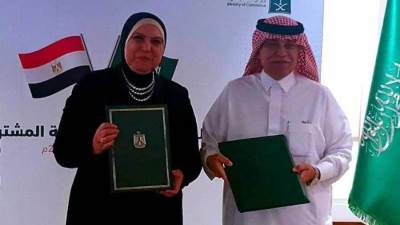 مصر والسعودية تتفقان على تعزيز التعاون المشترك في مجالات الصناعة والتجارة