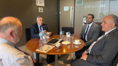 "عبدالعاطي" يشارك في اجتماع "لجنة قادة إئتلاف المياه والمناخ"