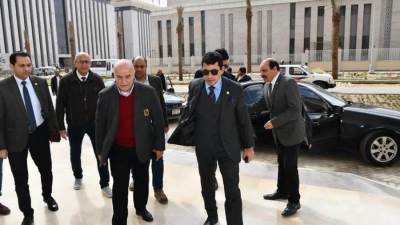 وزير الرياضة يتفقد مقر الوزارة بالعاصمة الإدارية لمتابعة الترتيبات النهائية لاستقبال الموظفين 