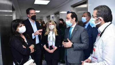 وفد البنك الدولي يزور منشآت هيئة الرعاية الصحية بالأقصر