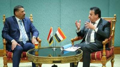 "عبد الغفار" يلتقي نظيره العراقي لبحث سبل التعاون وتبادل الخبرات