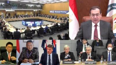 وزير البترول يشارك في اجتماع الوكالة الدولية للطاقة