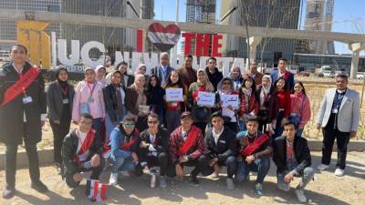 «جهاز العاصمة الإدارية» يستقبل زيارة لوفد طلابي من محافظة أسيوط