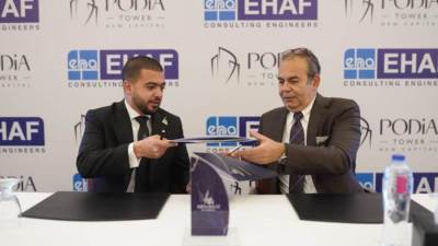 "منصات" تتعاقد مع "إيهاف" لإدارة مشروع Podia Tower في مرحلتي التصميم والتنفيذ