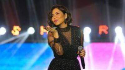 شيرين تشجع المنتخب أمام السنغال: «النصر لمصر يا رب»