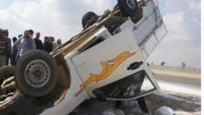 مصرع 3 أشخاص وإصابة 19 آخرين في حادث بطريق "مطروح - الإسكندرية"