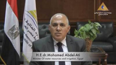 «عبد العاطي»: العام الحالى فرصة ذهبية لإبراز تحديات المياه وعلاقتها بتغير المناخ
