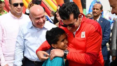 وزير الشباب يشهد احتفالية "ها أنا أحقق ذاتي" للاحتفال بيوم اليتيم