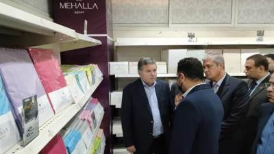 وزير قطاع الأعمال يتابع تطوير فرع عمر أفندي بمدينة نصر