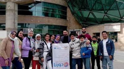 وزارة الشباب: متطوعون من طلائع مصر والسودان يزورون مستشفي 57357