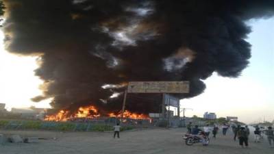 السيطرة على حريق في مصنع فايبر بالمنوفية 